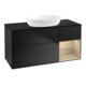 V&B Waschtischunterschrank Wandbeleuchtung Finion 120cm, Pl bla m, Reg Oa ven, bla m Lac-1