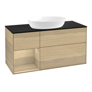 V&B Waschtischunterschrank Wandbeleuchtung Finion 120cm, Pl bla m, Reg Oa ven, Oa ven