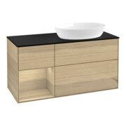 V&B Waschtischunterschrank Wandbeleuchtung Finion 120cm, Pl bla m, Reg Oa ven, Oa ven