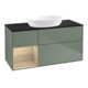 V&B Waschtischunterschrank Wandbeleuchtung Finion 120cm, Pl bla m, Reg Oa ven, Oli. m Lac-1