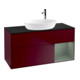 V&B Waschtischunterschrank Wandbeleuchtung Finion 120cm, Pl bla m, Reg Oli. m Lac, Peo m-1