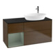 V&B Waschtischunterschrank Wandbeleuchtung Finion 120cm, Pl bla m, Reg Oli. m Lac, wal ven-1