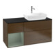 V&B Waschtischunterschrank Wandbeleuchtung Finion 120cm, Pl bla m, Reg Oli. m Lac, wal ven-1