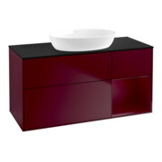 V&B Waschtischunterschrank Wandbeleuchtung Finion 120cm, Pl bla m, Reg Peo m Lac, Peo m