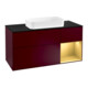 V&B Waschtischunterschrank Wandbeleuchtung Finion 120cm, Pl bla m, Reg re gol m, Peo m-1