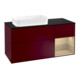 V&B Waschtischunterschrank Wandbeleuchtung Finion 120cm, Pl bla m, Reg re Oa ven, Peo m-1