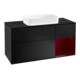 V&B Waschtischunterschrank Wandbeleuchtung Finion 120cm, Pl bla m, Reg re Peo, bla m Lac-1
