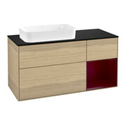 V&B Waschtischunterschrank Wandbeleuchtung Finion 120cm, Pl bla m, Reg re Peo, Oa ven