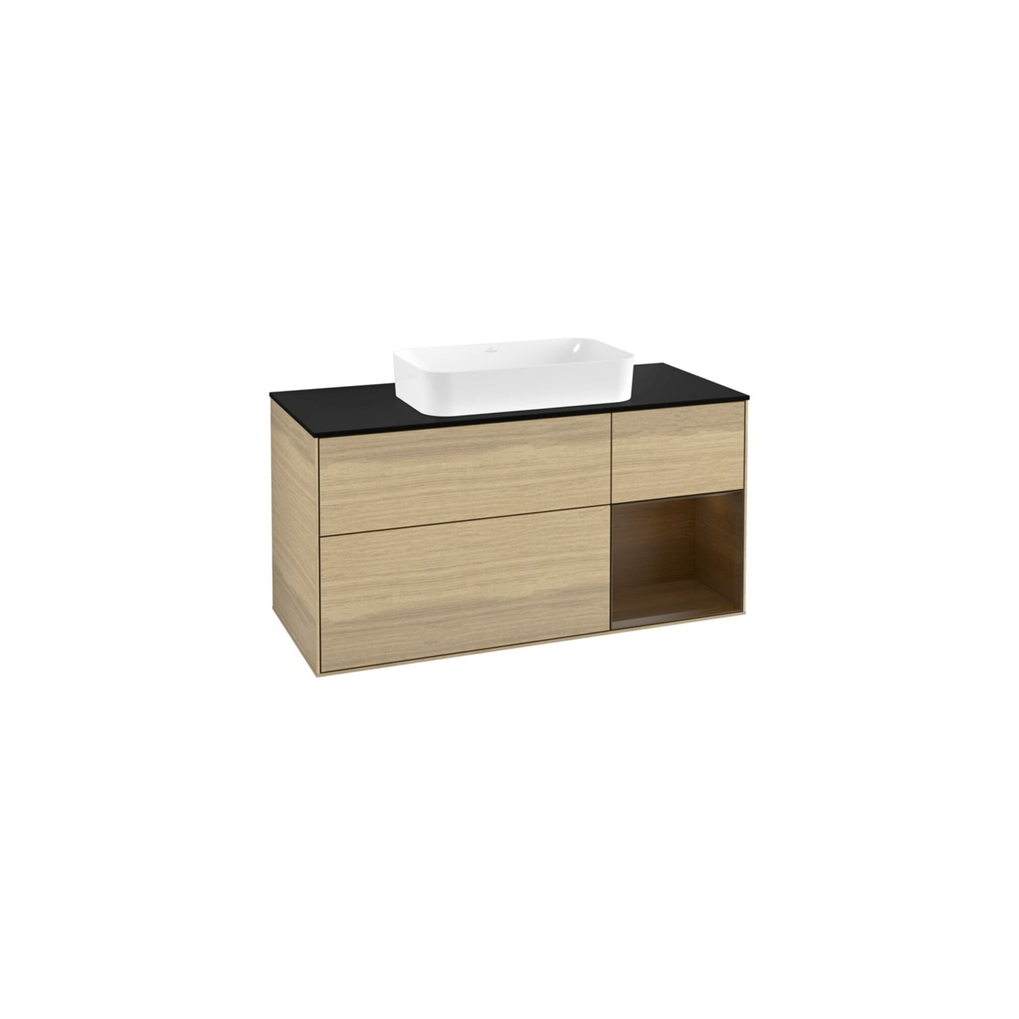 V&B Waschtischunterschrank Wandbeleuchtung Finion 120cm, Pl bla m, Reg re wal ven, Oa ven ; Villeroy & Boch