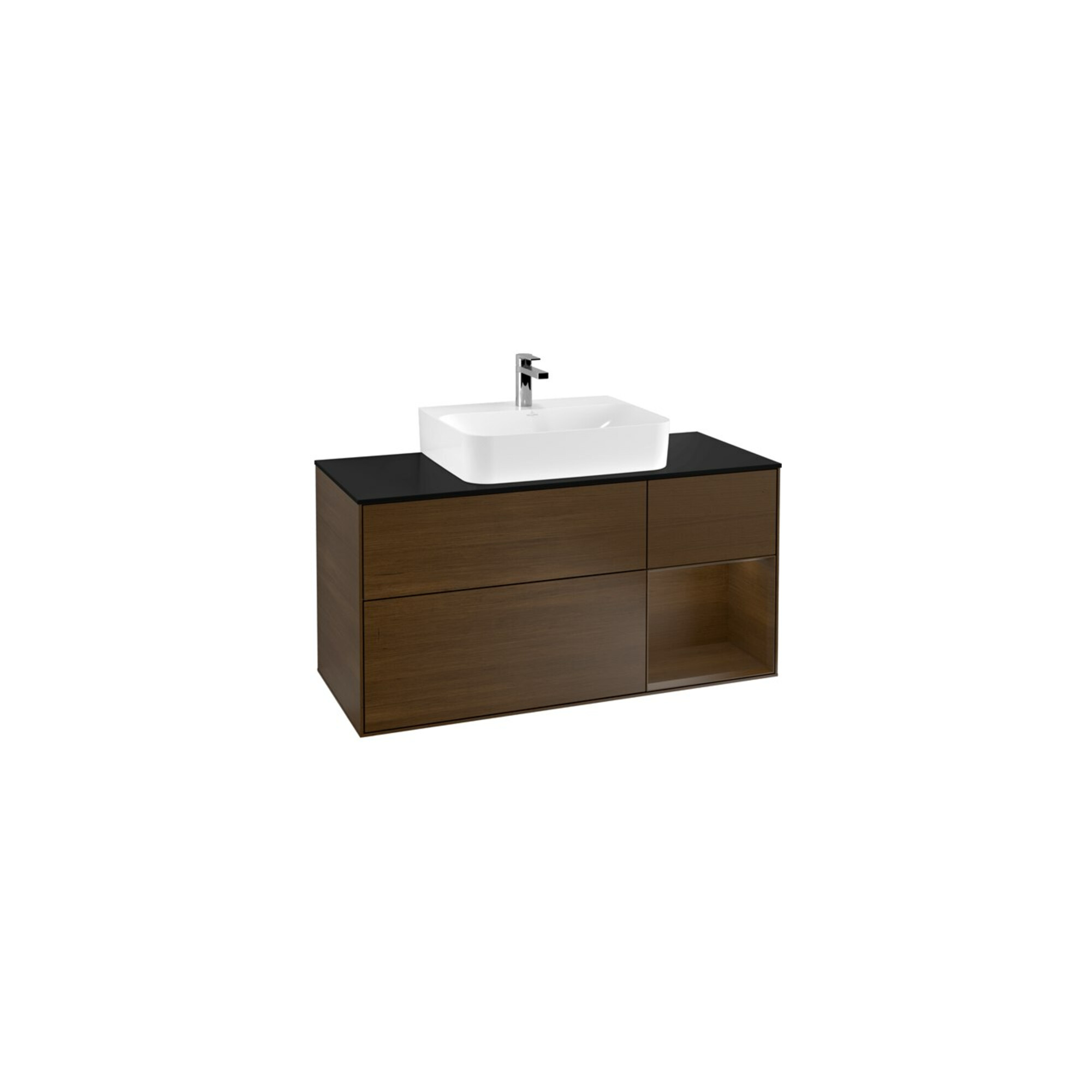 V&B Waschtischunterschrank Wandbeleuchtung Finion 120cm, Pl bla m, Reg re wal ven, wal ven ; Villeroy & Boch