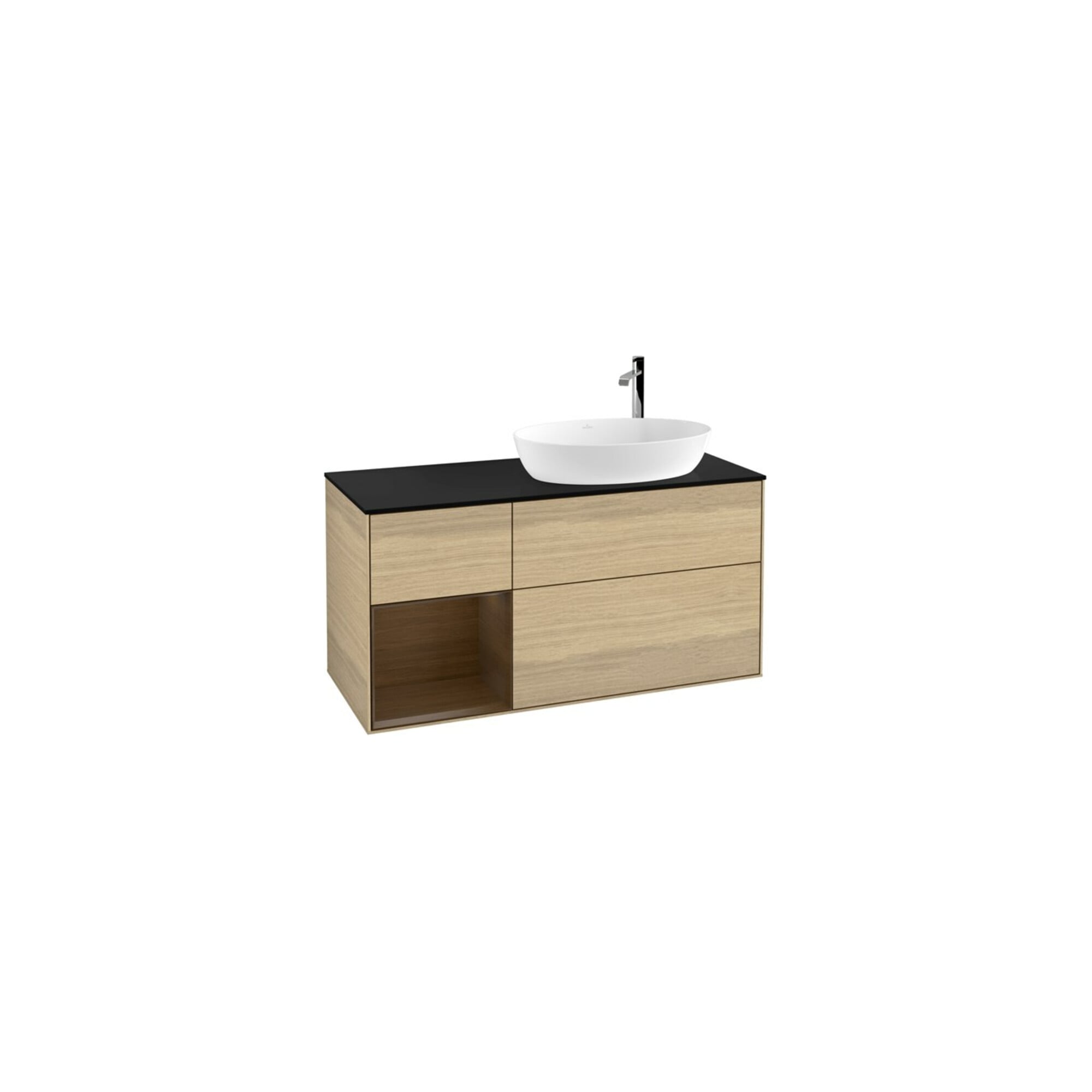V&B Waschtischunterschrank Wandbeleuchtung Finion 120cm, Pl bla m, Reg wal ven, Oa ven ; Villeroy & Boch