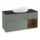 V&B Waschtischunterschrank Wandbeleuchtung Finion 120cm, Pl bla m, Reg wal ven, Oli. m Lac-1