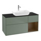 V&B Waschtischunterschrank Wandbeleuchtung Finion 120cm, Pl bla m, Reg wal ven, Oli. m Lac-1