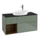 V&B Waschtischunterschrank Wandbeleuchtung Finion 120cm, Pl bla m, Reg wal ven, Oli. m Lac-1