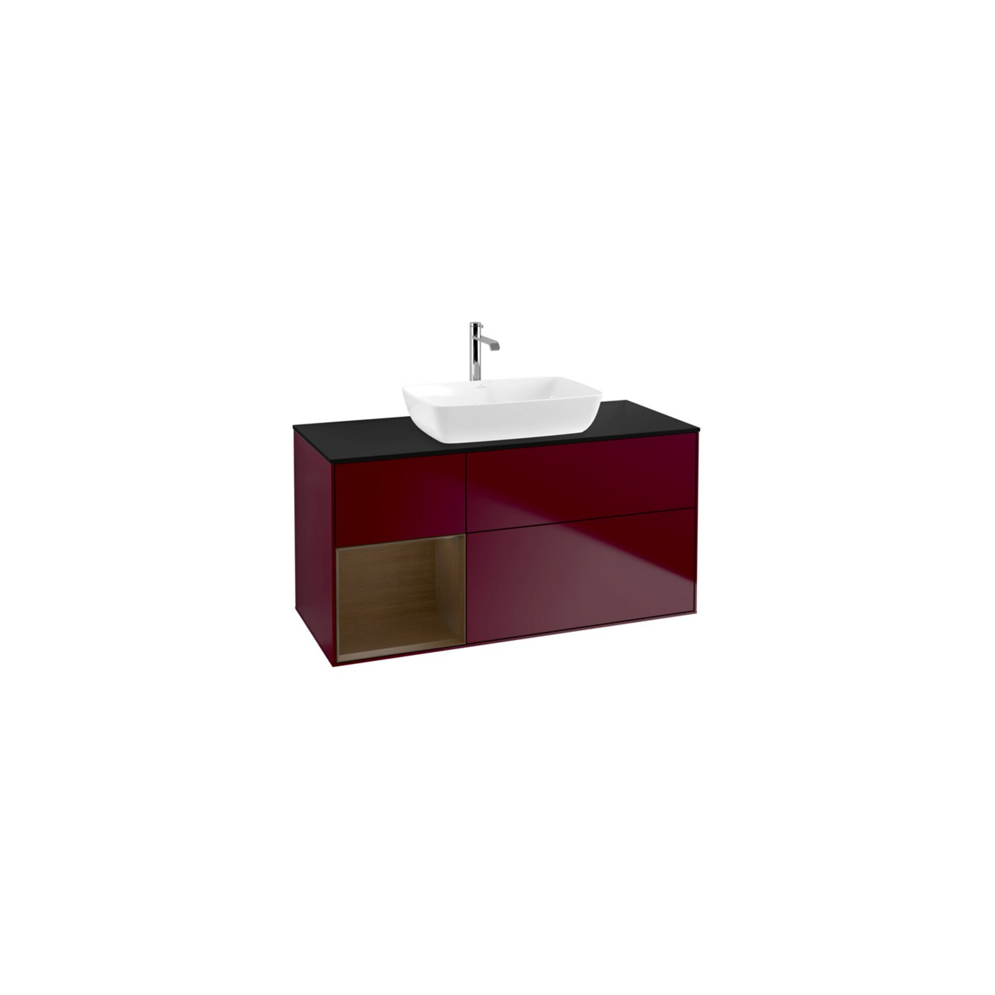 V&B Waschtischunterschrank Wandbeleuchtung Finion 120cm, Pl bla m, Reg wal ven, Peo m ; Villeroy & Boch