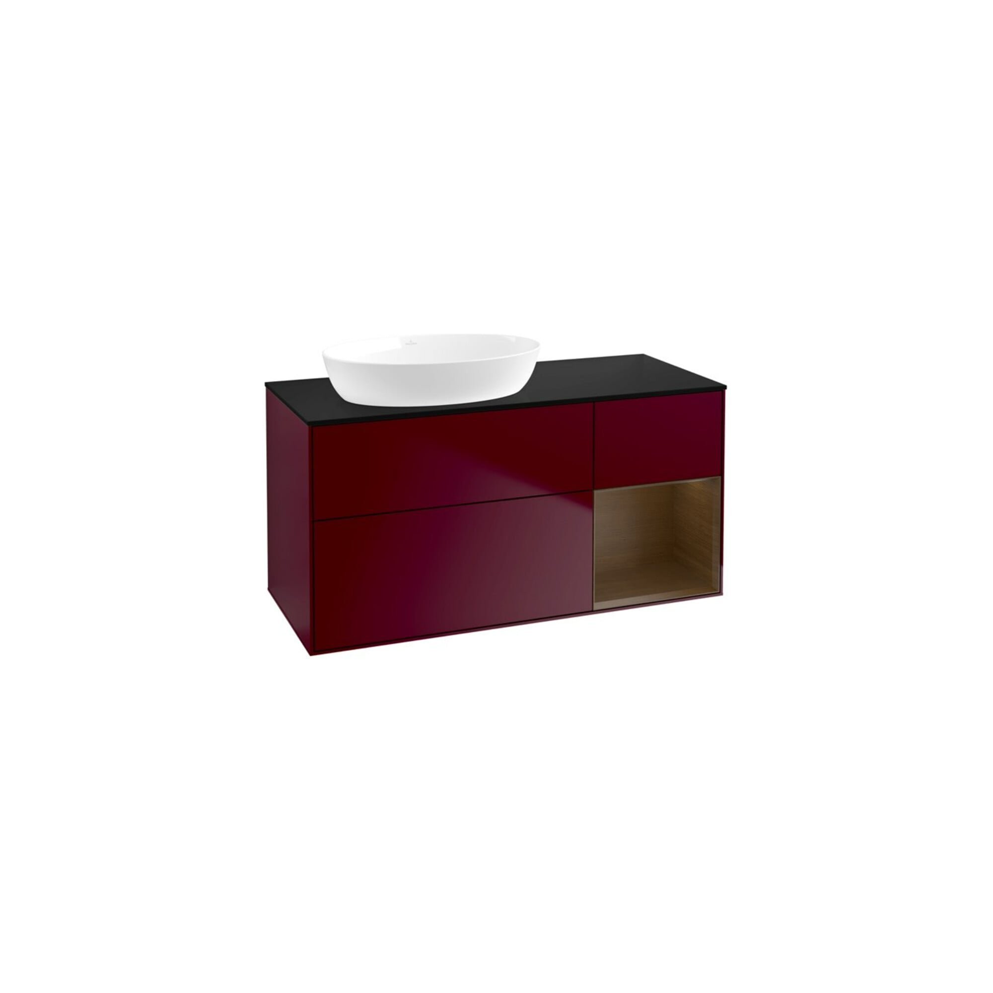 V&B Waschtischunterschrank Wandbeleuchtung Finion 120cm, Pl bla m, Reg wal ven, Peo m ; Villeroy & Boch