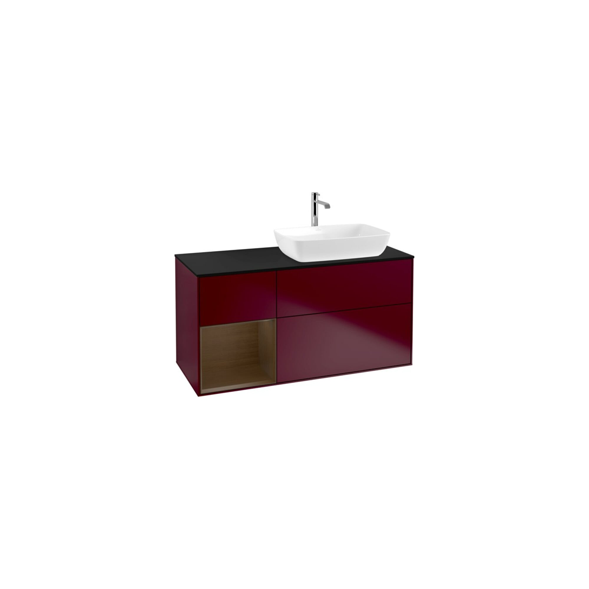 V&B Waschtischunterschrank Wandbeleuchtung Finion 120cm, Pl bla m, Reg wal ven, Peo m ; Villeroy & Boch