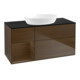 V&B Waschtischunterschrank Wandbeleuchtung Finion 120cm, Pl bla m, Reg wal ven, wal ven-1