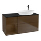 V&B Waschtischunterschrank Wandbeleuchtung Finion 120cm, Pl bla m, Reg wal ven, wal ven-1