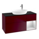 V&B Waschtischunterschrank Wandbeleuchtung Finion 120cm, Pl bla m, Reg wh. m Lac, Peo m-1