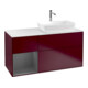 V&B Waschtischunterschrank Wandbeleuchtung Finion 120cm, Pl w m, Reg Anthrac. m Lac, Peo m-1