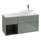 V&B Waschtischunterschrank Wandbeleuchtung Finion 120cm, Pl w m, Reg bla m Lac, Oli. m Lac-1