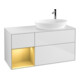 V&B Waschtischunterschrank Wandbeleuchtung Finion 120cm, Pl w m, Reg gol m Lac, wh. m Lac-1