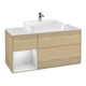 V&B Waschtischunterschrank Wandbeleuchtung Finion 120cm, Pl w m, Reg li wh. m Lac, Oa ven-1