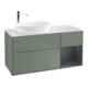 V&B Waschtischunterschrank Wandbeleuchtung Finion 120cm, Pl w m, Reg md m Lac, Oli. m Lac-1
