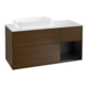 V&B Waschtischunterschrank Wandbeleuchtung Finion 120cm, Pl w m, Reg re bla m Lac, wal ven-1