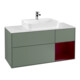 V&B Waschtischunterschrank Wandbeleuchtung Finion 120cm, Pl w m, Reg re Peo m, Oli. m Lac-1
