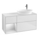 V&B Waschtischunterschrank Wandbeleuchtung Finion 120cm, Pl w m, Reg wh. m Lac, wh. m Lac-1