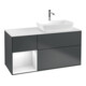 V&B Waschtischunterschrank Wandbeleuchtung Finion 120cm, Pl w m, Rg g w Lac, md bl. m Lac-1