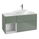 V&B Waschtischunterschrank Wandbeleuchtung Finion 120cm, Pl w m, Rg g wh. Lac, Oli. m Lac-1