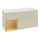 V&B Waschtischunterschrank Wandbeleuchtung Finion 120cm, Pl w m, Rg gol m Lac, si Gr m Lac-3