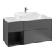 V&B Waschtischunterschrank Wandbeleuchtung Finion 120cm, Pl w m, Rg l b m Lac, Anthrac. m-1