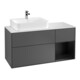 V&B Waschtischunterschrank Wandbeleuchtung Finion 120cm, Pl w m, Rg l b m Lac, Anthrac. m-1