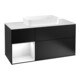 V&B Waschtischunterschrank Wandbeleuchtung Finion 120cm, Pl w m, Rg l g wh. Lac, bla m Lac-1