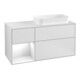 V&B Waschtischunterschrank Wandbeleuchtung Finion 120cm, Pl w m, Rg l g wh. Lac, wh. m Lac-1