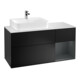 V&B Waschtischunterschrank Wandbeleuchtung Finion 120cm, Pl w m, Rg l md b m La, bla m Lac-1