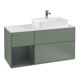 V&B Waschtischunterschrank Wandbeleuchtung Finion 120cm, Pl w m, Rg l md b m La, Ol m Lac-1