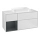 V&B Waschtischunterschrank Wandbeleuchtung Finion 120cm, Pl w m, Rg l md b m La, wh. m Lac-1