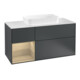 V&B Waschtischunterschrank Wandbeleuchtung Finion 120cm, Pl w m, Rg l Oa ven, md bl. m Lac-1