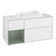V&B Waschtischunterschrank Wandbeleuchtung Finion 120cm, Pl w m, Rg l Ol m La, glo wh. Lac-1