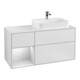 V&B Waschtischunterschrank Wandbeleuchtung Finion 120cm, Pl w m, Rg l wh. m Lac, wh. m Lac-1