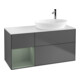 V&B Waschtischunterschrank Wandbeleuchtung Finion 120cm, Pl w m, Rg Oli. m Lac, Anthrac. m-1
