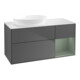V&B Waschtischunterschrank Wandbeleuchtung Finion 120cm, Pl w m, Rg Oli. m Lac, Anthrac. m-1
