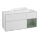 V&B Waschtischunterschrank Wandbeleuchtung Finion 120cm, Pl w m, Rg r Ol m Lac, wh. m Lac-1