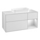V&B Waschtischunterschrank Wandbeleuchtung Finion 120cm, Pl w m, Rg r wh. m Lac, wh. m Lac-1