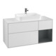 V&B Waschtischunterschrank Wandbeleuchtung Finion 120cm, Pl w m, Rg re md bl. m, wh. m Lac-1